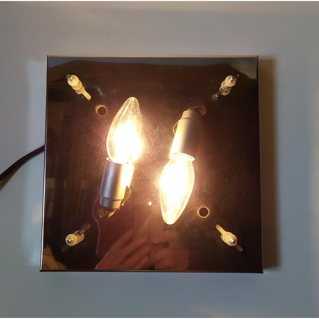 Orange Murano Glass Wall Lights by Toni Zuccheri for Mazzega, 1970s, Set of 2 For Sale - Image 8 of 11
