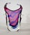 Mid-Century Modern Multicolored Sommerso Glass Vase in the style of Salviati, Italy, 1970s For Sale - Image 4 of 18