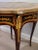 Wood French Louis XV Style Gilt Bronze Mounted Marquetry Inlaid Mahogany Side Tables - a Pair For Sale - Image 7 of 13