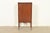 A gorgeous antique Late Victorian or Arts & Crafts tiger oak music cabinet In the manner of R.J. Horner & Co. USA, Circa...