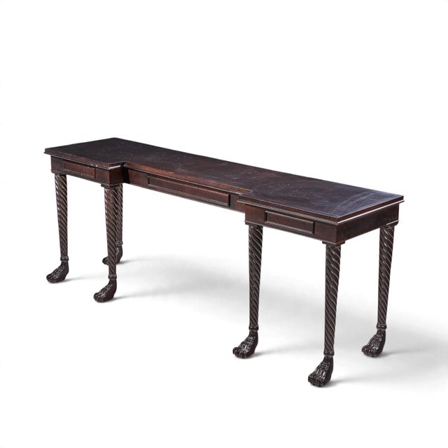Brown Rose Tarlow Mahogany Belfast Console Table For Sale - Image 8 of 8