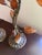 Vintage Table Lamps With a Sculptural Tree Branch Motif Featuring Delicate, Amber Glass Leaves. Crafted in an Organic - a Pair For Sale In Naples, FL - Image 6 of 10