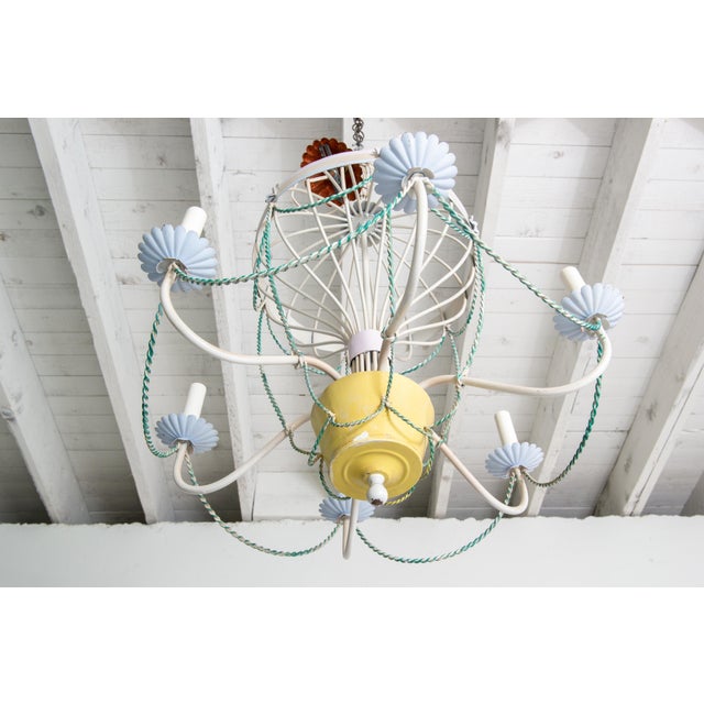 1940s Hot Air Balloon Chandelier For Sale - Image 12 of 12