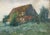 Johannes Paul Ufer (1874-1958), Elbier, Dresden; Old Village Building with Chickens; Gouache, approx. 27.6 x 39.1 cm. This...