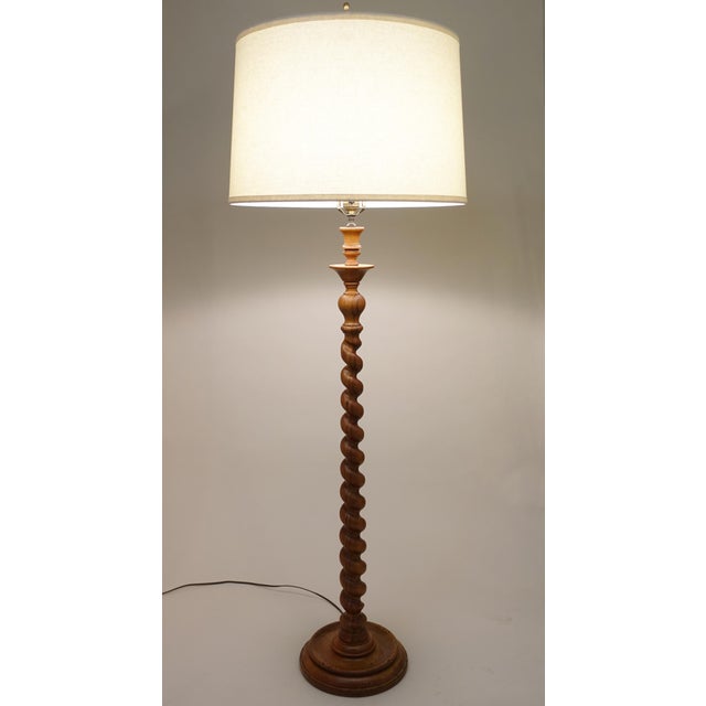 DESIGN: A sophisticated and elegant finely detailed Neo Classical Empire Regency styled Cherry & Ash wood Barley twist...