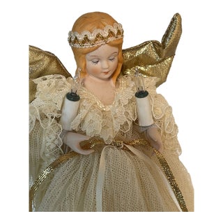 Vintage Yree Topper Christmas Angel For Sale
