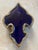 Royal Blue 19th Century Porcelain Fleur De Lis Box For Sale - Image 8 of 10