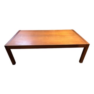 Mid-Century Modern Danish Teak Coffee Tables by Bent Silberg Møbler Denmark For Sale
