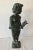 19th Century Contenental Bronze Figure of a Torch Bearer For Sale - Image 4 of 13