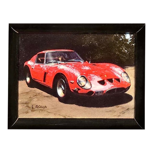 Luigi Rocca "1962 Ferrari 250 Gto" Hyperrealist Oil Painting For Sale