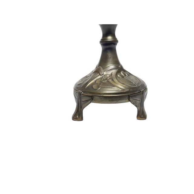 Art Nouveau Bowl on Stand, Germany, 1900s For Sale - Image 9 of 15