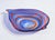 Blue Polychrome Blown Glass Saucer from Murano For Sale - Image 8 of 18