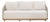Alpine Teak Wood Outdoor Sofa With Biege Rope Design For Sale