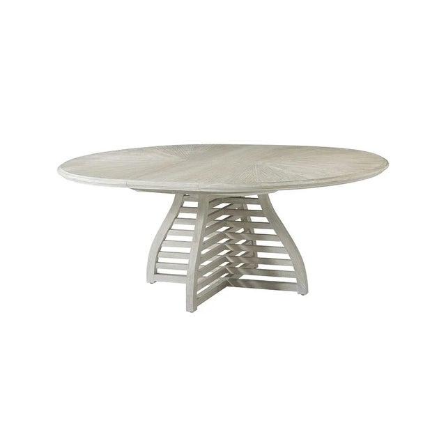 Modern White Extending Dining Table For Sale - Image 9 of 9