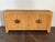 Italian Style Rattan Mid Century Sideboard With Brass Hardware For Sale - Image 14 of 17