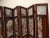 Alabaster Final Markdown - Antique Tabletop 18th Century Asian 8 Panel Screen W/ Village Scenes & Landscapes For Sale - Image 8 of 14