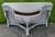 Antique Walnut Carved Hollywood Regency Style Console Table Painted Gray/Distres For Sale - Image 12 of 15