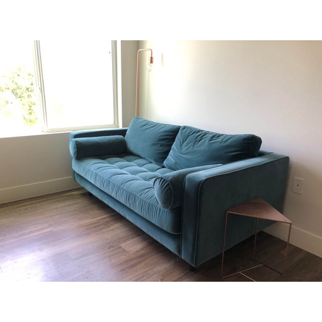 Article Sven Pacific Blue Sofa Chairish