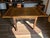 1930s Solid Oak Draw Leaf Table For Sale In Houston - Image 6 of 9