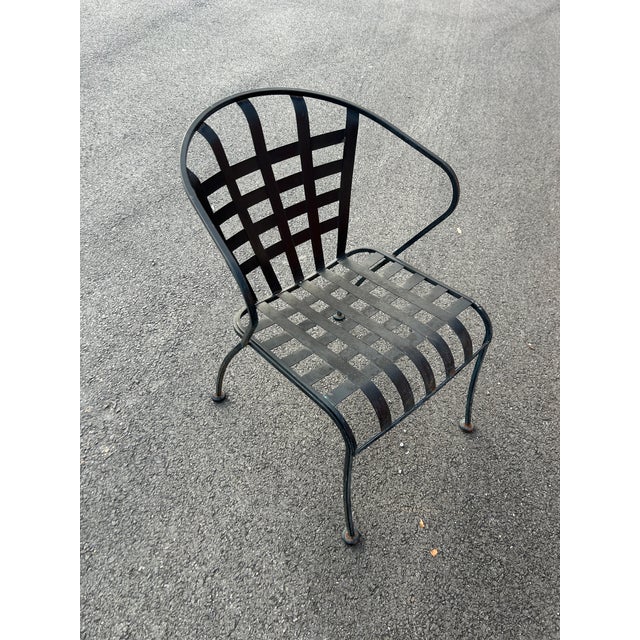 Beautiful Metal Patio Set Table and 4 Chairs * For Sale In Washington DC - Image 6 of 7