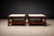 Mid-Century Modern Sergio Rodrigues Pair of Brazilian Rosewood and White Marble Side Tables, Brazil, 1960s- Lot 866 For Sale - Image 3 of 13