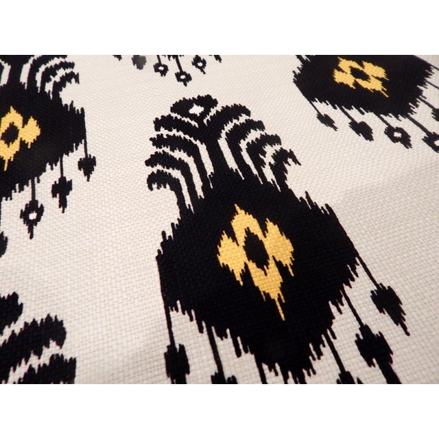 Nate Berkus "El Convento" Mesa Ikat Basketweave Cotton Fabric 2+1/6 Yard Chairish