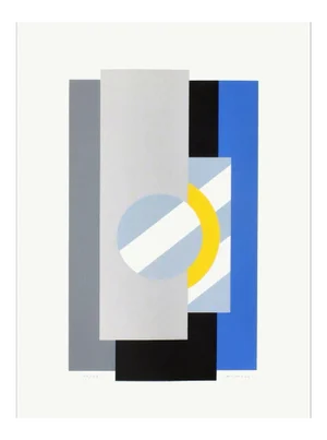 1980s François Decq "Composition Ii"