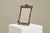 Metal Mid-20th Century Italian Ornate Table Mirror in Patinated Silver-Plated Brass, 1940s For Sale - Image 7 of 12