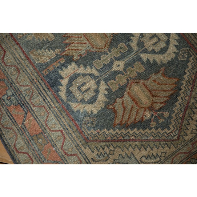 Old New House Vintage Distressed Malayer Rug Runner - 3'1" x 15'11" For Sale - Image 4 of 10