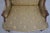 Brown Austoria French Louis XV Wide Seat Bergere Chair W. Ottoman For Sale - Image 8 of 18