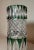 Glass Vintage Handmade Green Val Saint Lambert Belgian Cut to Clear Crystal Glass Vase For Sale - Image 7 of 10