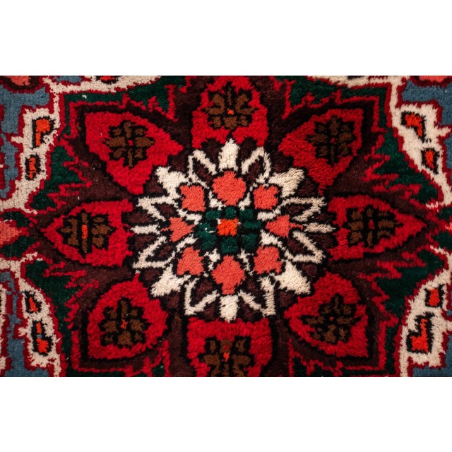 Textile Middle Eastern Bakhtiar Rug For Sale - Image 7 of 10