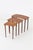 Danish Asymmetrical Teak Nesting Tables, 1960s, Set of 3 For Sale - Image 12 of 16