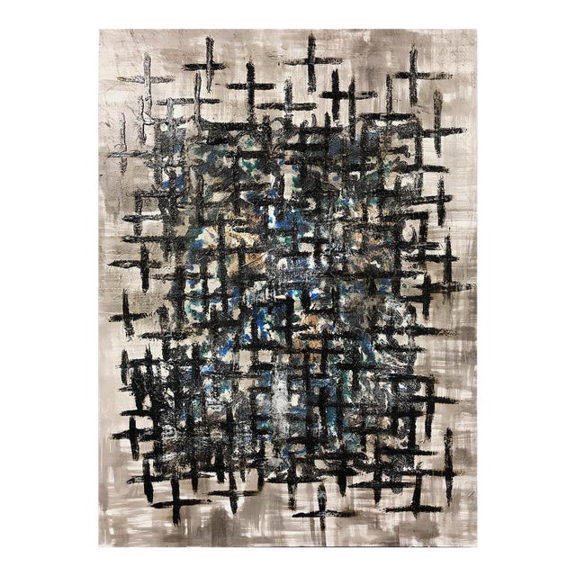 Tribute - Original Abstract Painting by J. Kent Martin For Sale