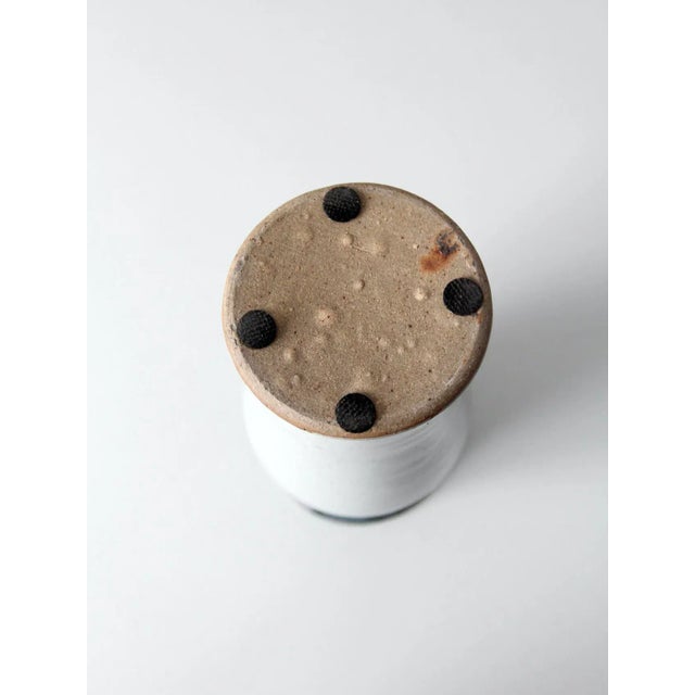 Vintage Studio Pottery Vase For Sale - Image 9 of 10