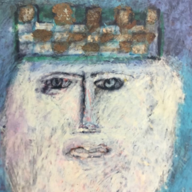 Portraiture Jean David “King Solomon” Painting For Sale - Image 3 of 9