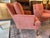 Salmon Patricia Edwards Nob Hill Rose Pink Lounge Chairs, Pair For Sale - Image 8 of 12