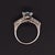 Diamond Aquamarine Ring 14k White Gold 1.70 TCW Women Certified For Sale In New York - Image 6 of 11