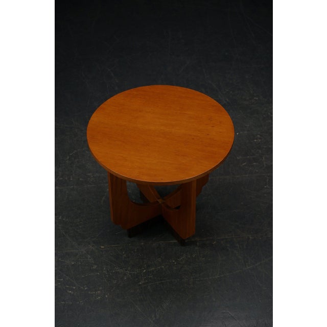 Wood Art Deco Side Table, 1930s For Sale - Image 7 of 13