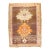 Late 20th Century Zabihi Collection Floral Turkish Kars Rug - 7' x 9'4" For Sale