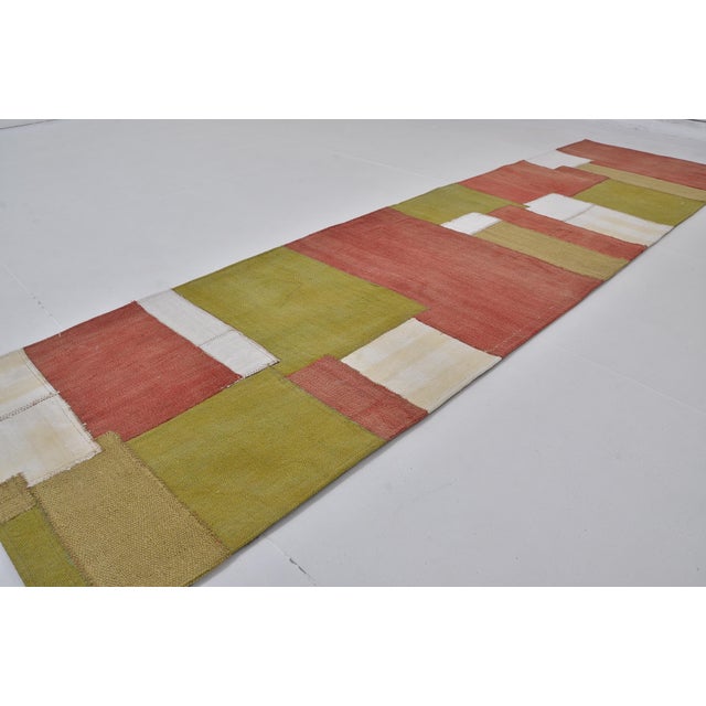 Vintage Anatolian Kilim Runner For Sale In Phoenix - Image 6 of 10