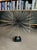 Large modern brutalist metal urchin/sputnik sculpture manufactured by Global Views and executed with design elements...