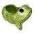Vintage MCM Mottahedeh Jean Rogers Style Frog Green Hobnail Cachepot Planter For Sale