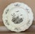 Antique 18th Century George III Leeds Liverpool exotic birds black transfer creamware plate with a peacock in the well.....
