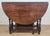 Early 20th Century Oak Drop Leaf Gateleg Dining Table For Sale - Image 11 of 16