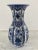 Ardalt Blue Delfia Blue & White Porcelain Vase For Sale In South Bend - Image 6 of 9
