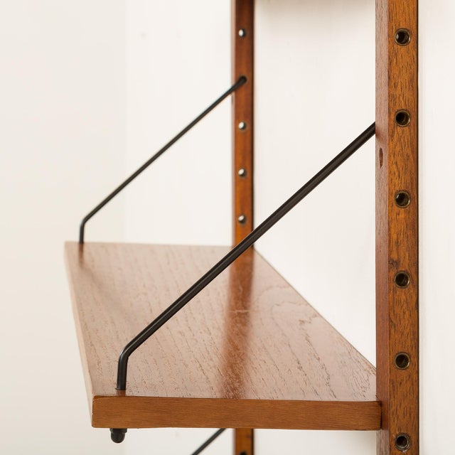 Danish Teak Shelving Unit in the style of Cadovius, 1960s For Sale - Image 6 of 10
