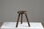 1950s Wooden Tripod Stool, France, 1950s For Sale - Image 5 of 9