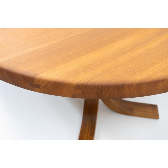 Vintage T40 Dining Table by Pierre Chapo, 1970s For Sale - Image 9 of 13