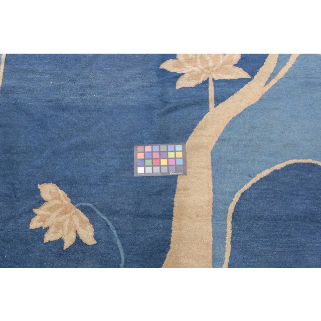 Late 18th Century Antique Chinese Peking Rug 4'2'' x 6'9'' For Sale - Image 12 of 12